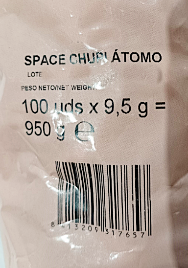 bolsa de chupi space atomo
