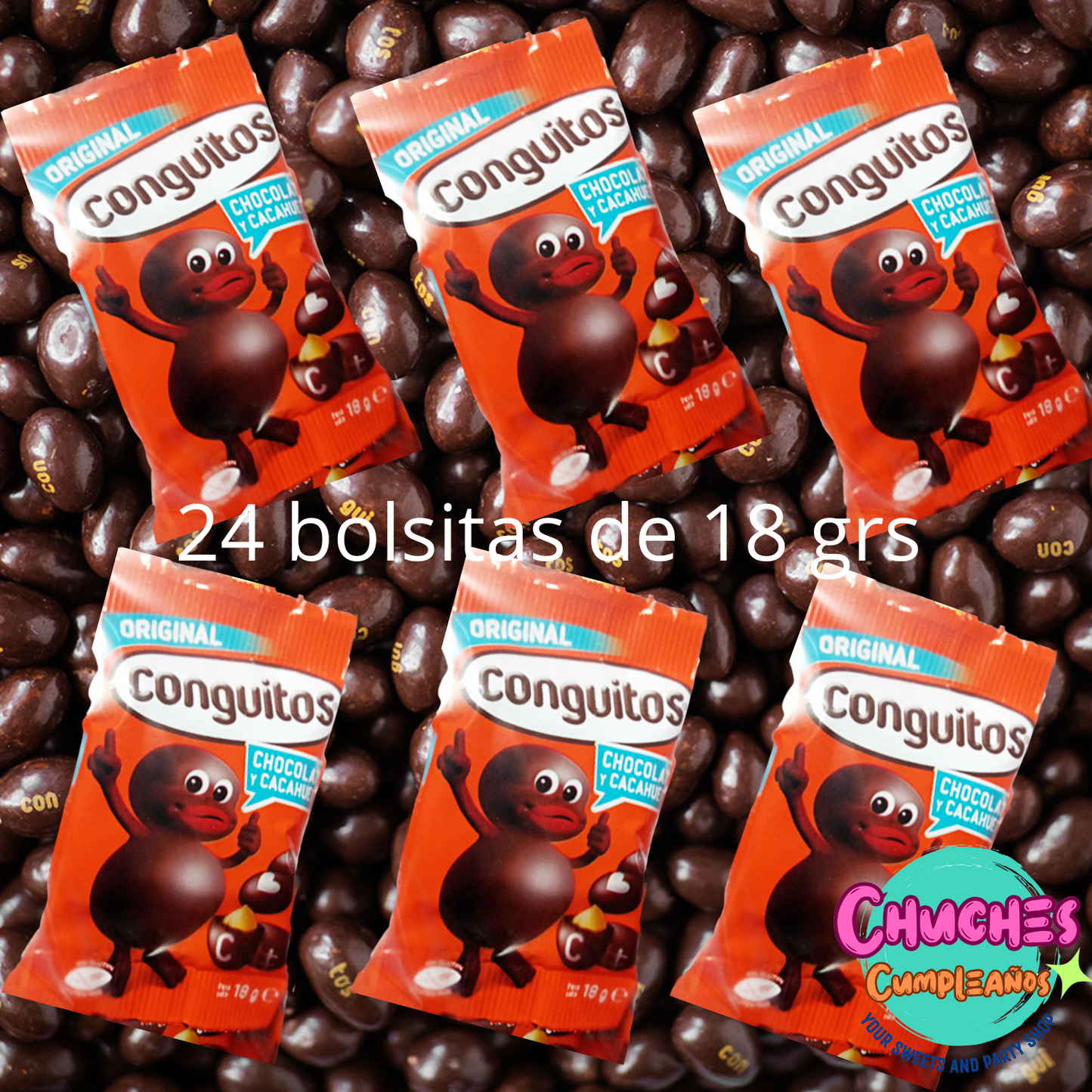 bolsas de conguitos negros