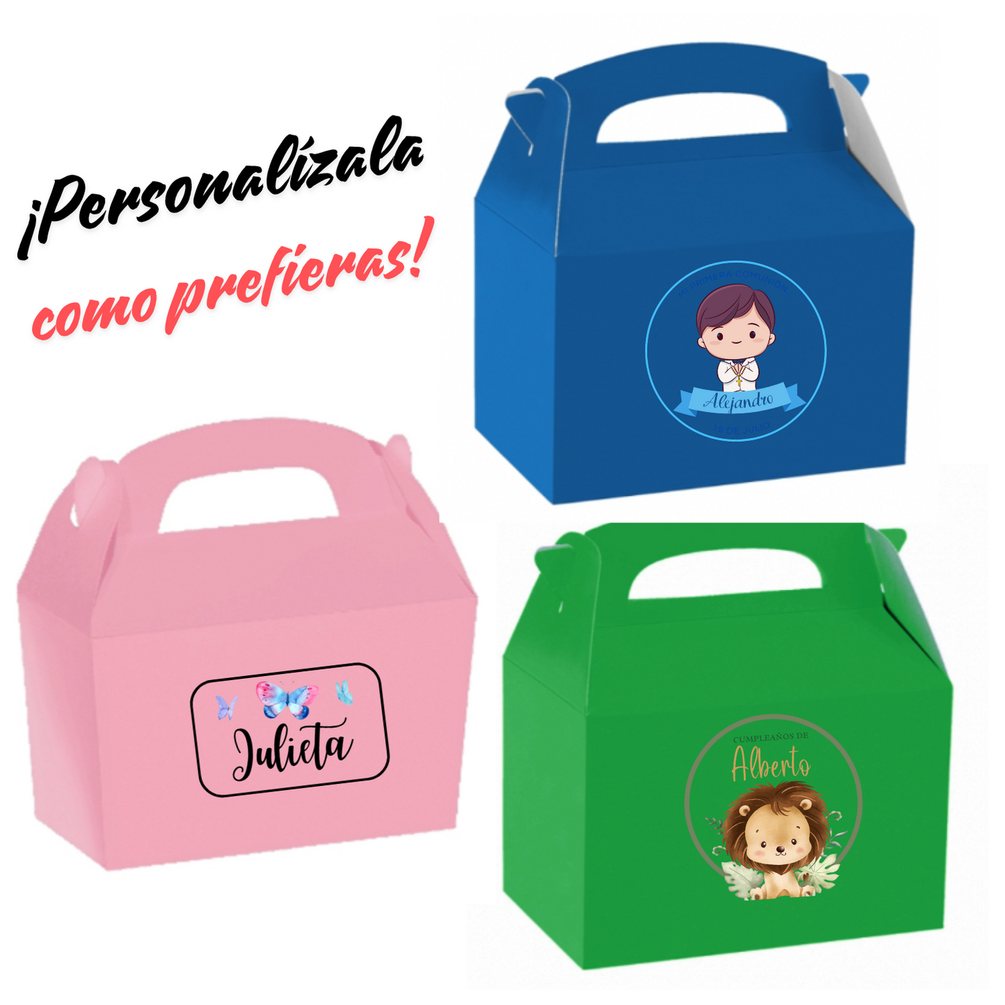 cajas de carton chuches