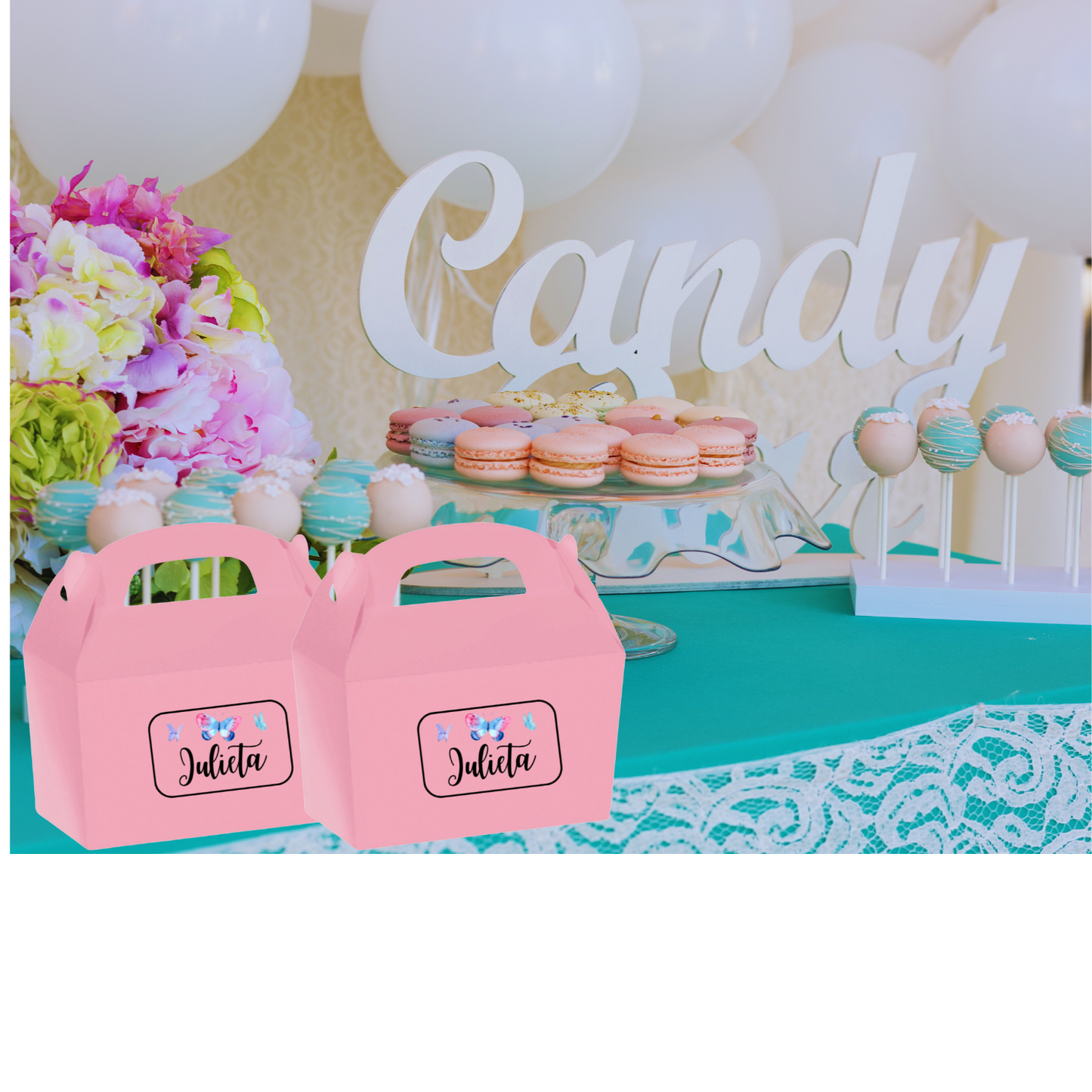 cajitas de colores chuches