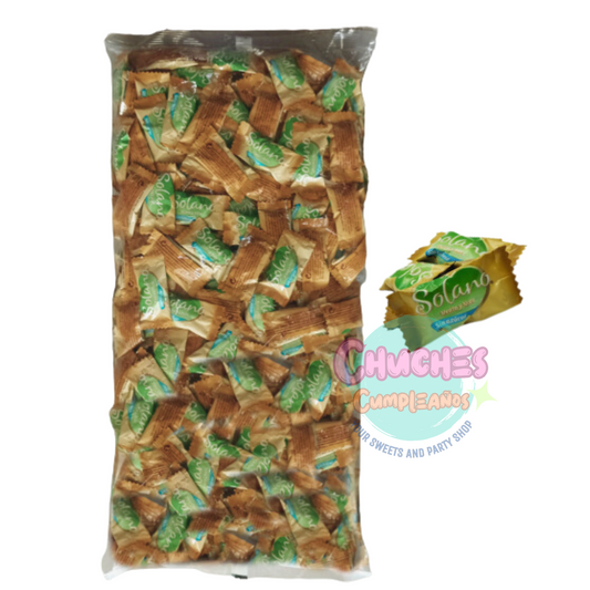 caramelo solano menta y nata