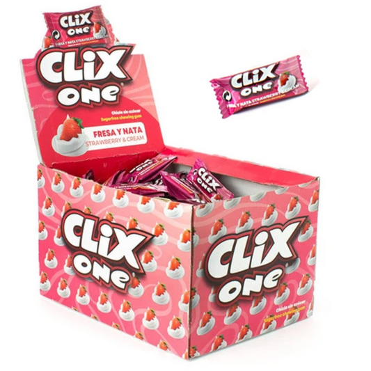 chicle clix fresa nata