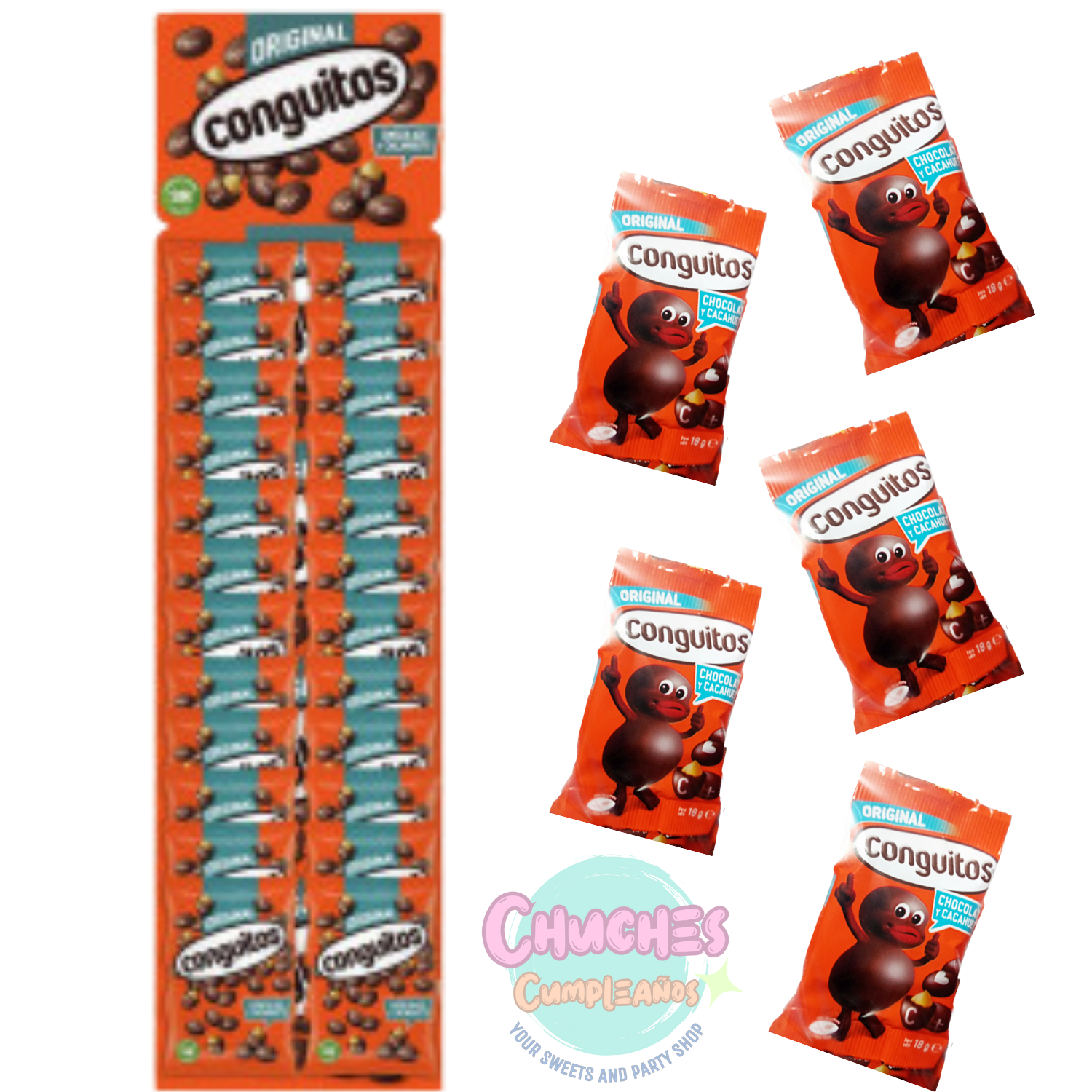 conguitos de chocolate negro