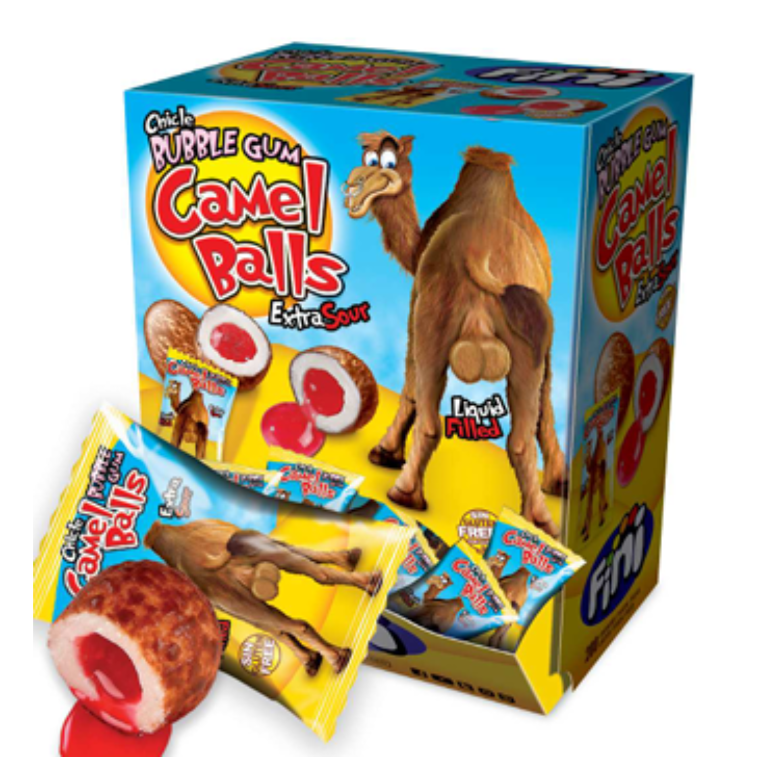 chicle huevo de camello