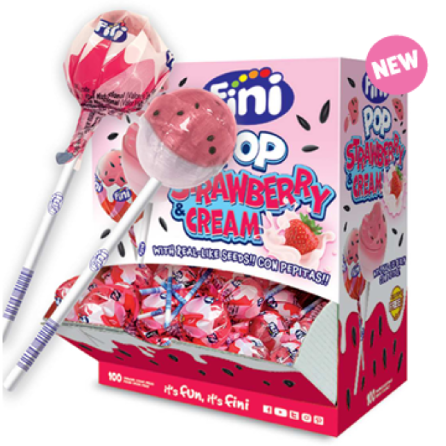 fini pop strawberry