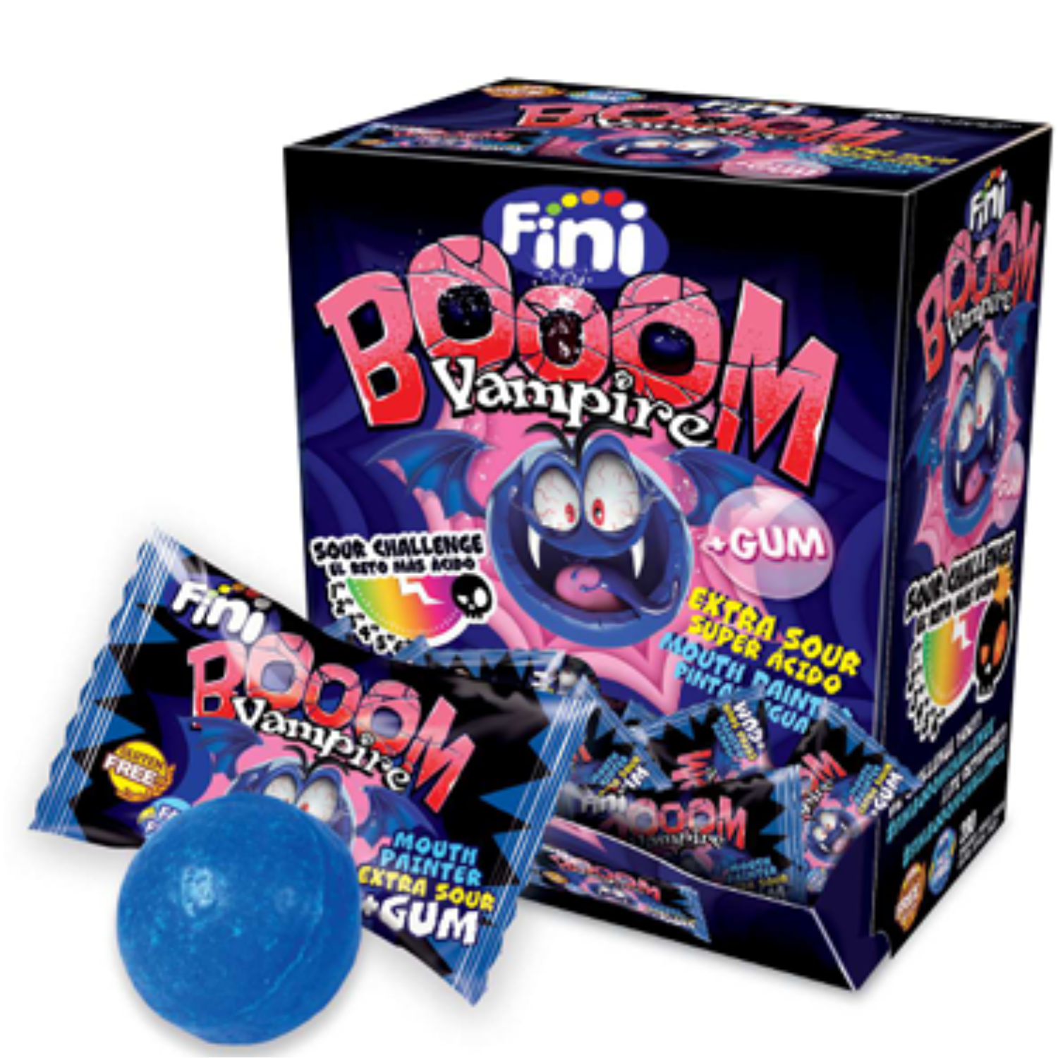 chicle vampiro boom pintalengua de fini