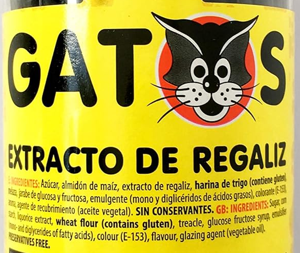 regaliz el gato propiedades