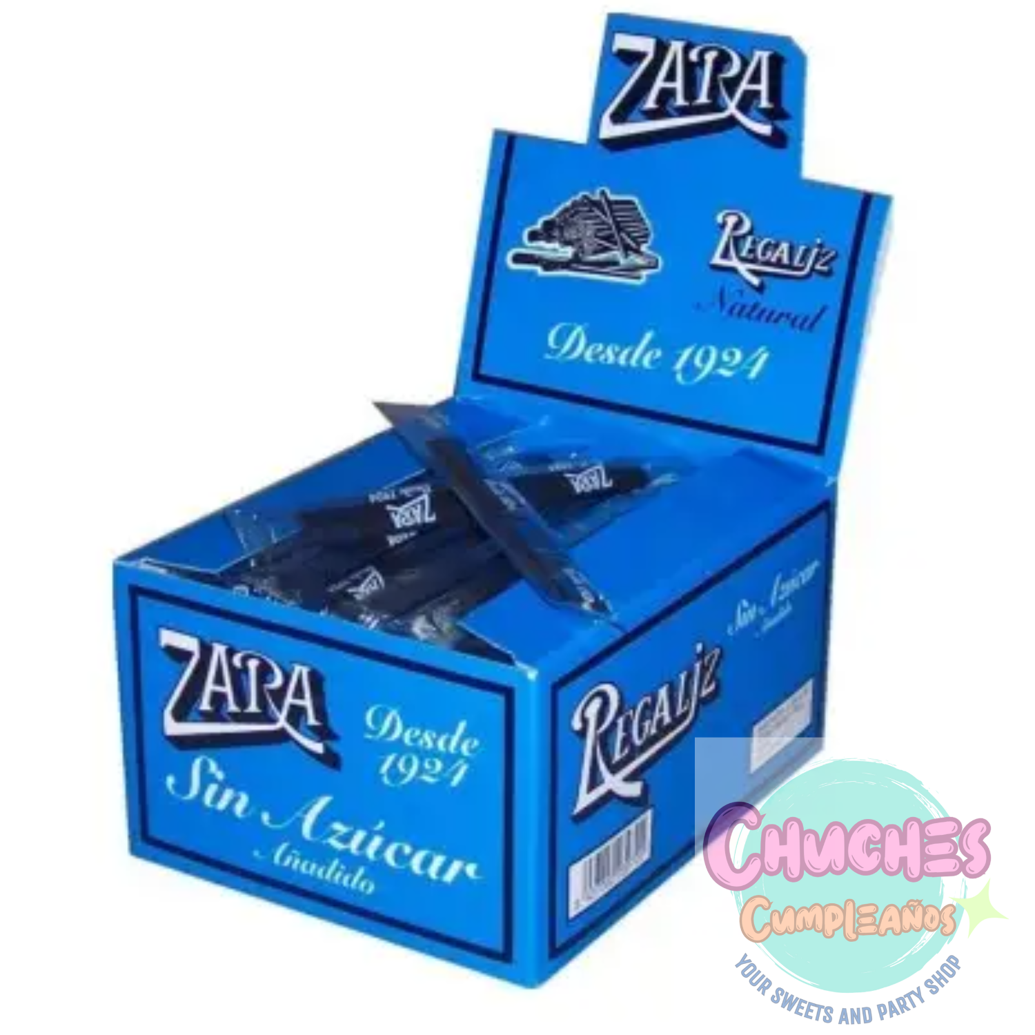 regaliz zara sin azucar