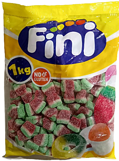 Gominolas Fini Mini Tajadas Sandia Pica Pica bolsa 1 kilo