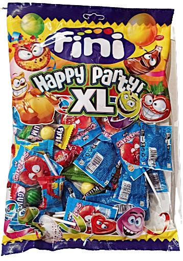 Happy Party XL bolsa 500 grs Fini Surtido