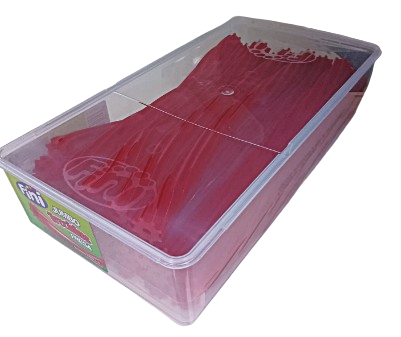 Regaliz Fini Jumbo torcidas fresa