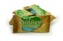 Caramelos Solano Menta Nata sin azúcar 1Kg (330Uds Aprox)