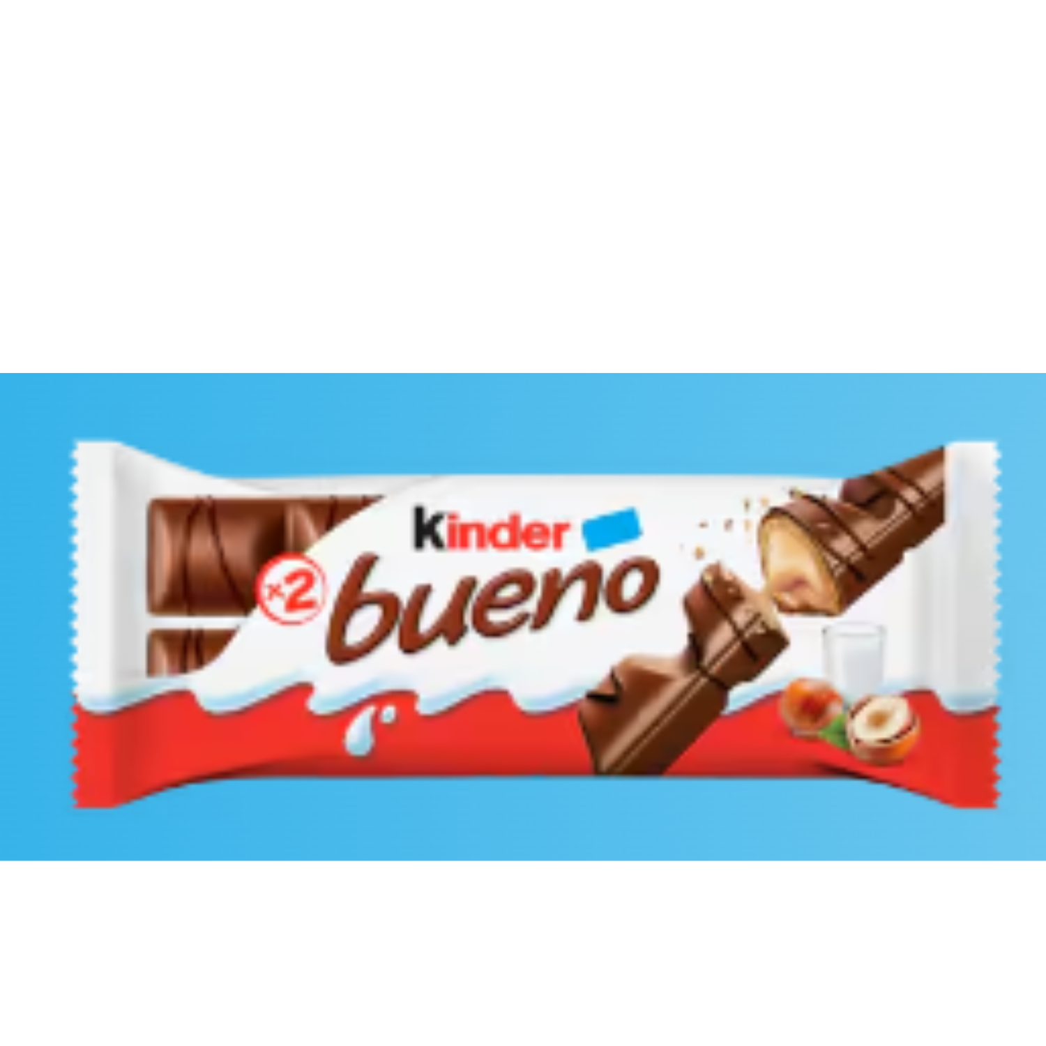 bolsa con dos unidades de kinder bueno