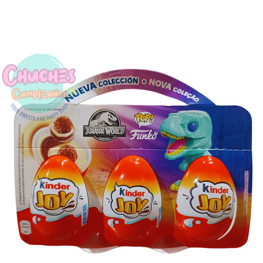 Kinder Joy surprise pack 3 u. Jurassic World