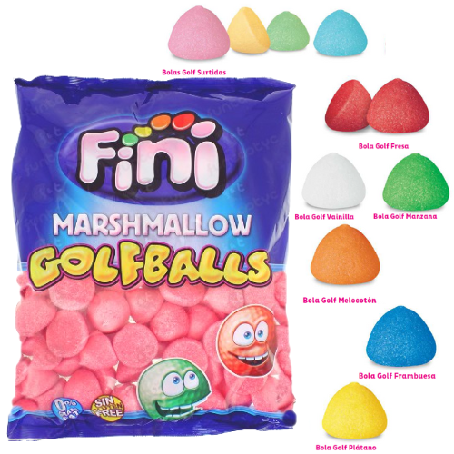 marshmallow golfballs