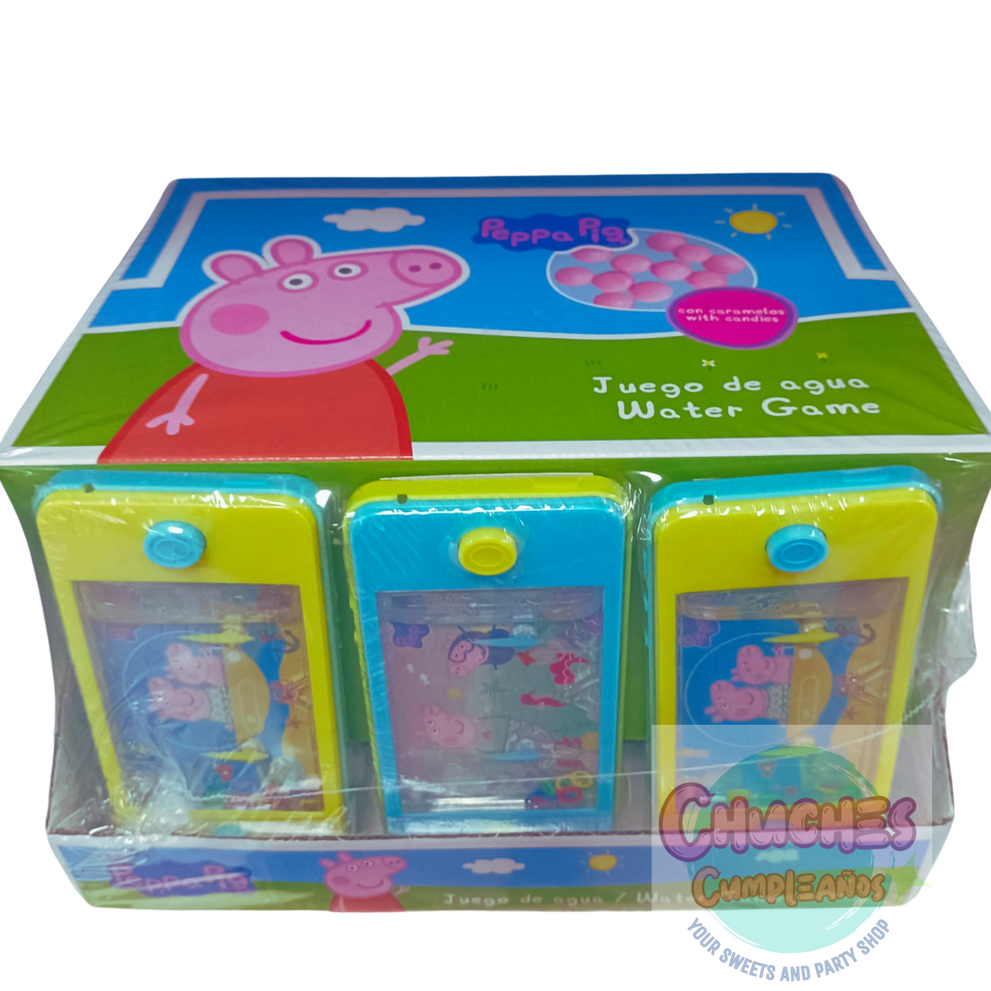 Juego de Agua Peppa Pig 24 unidades expositor