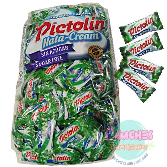 pictolin menta y nata sin azucar y sin gluten