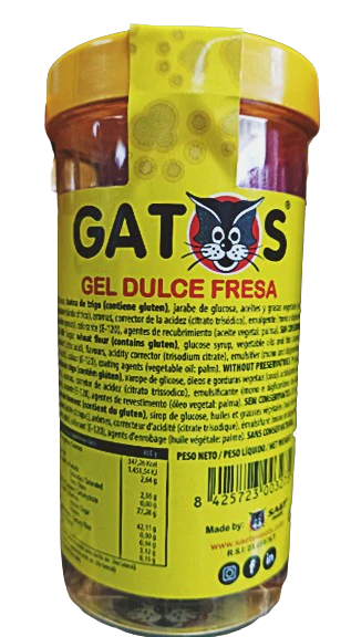 regaliz el gato fresa