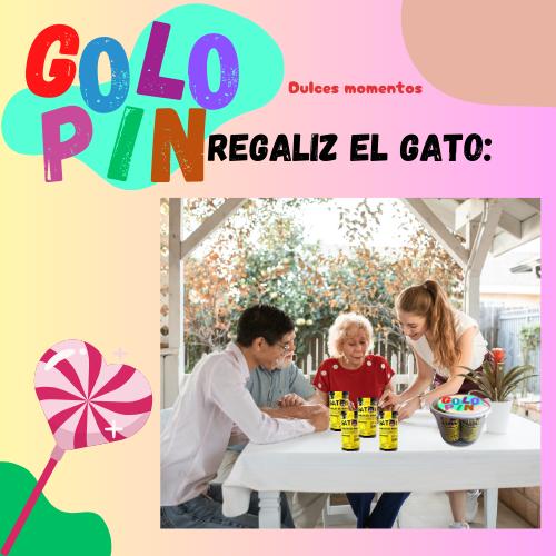 regaliz el gato golopin 4 tarros