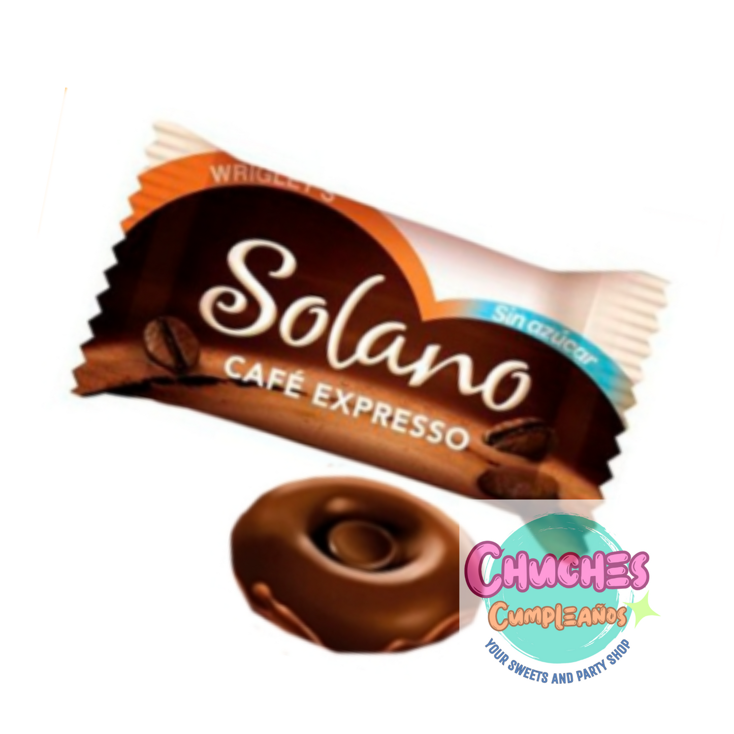 Caramelos Solano Café Expresso sin azúcar 1Kg (330Uds Aprox)