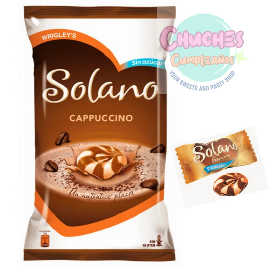 Caramelos Solano Cappuccino sin azúcar 1Kg (330Uds Aprox)